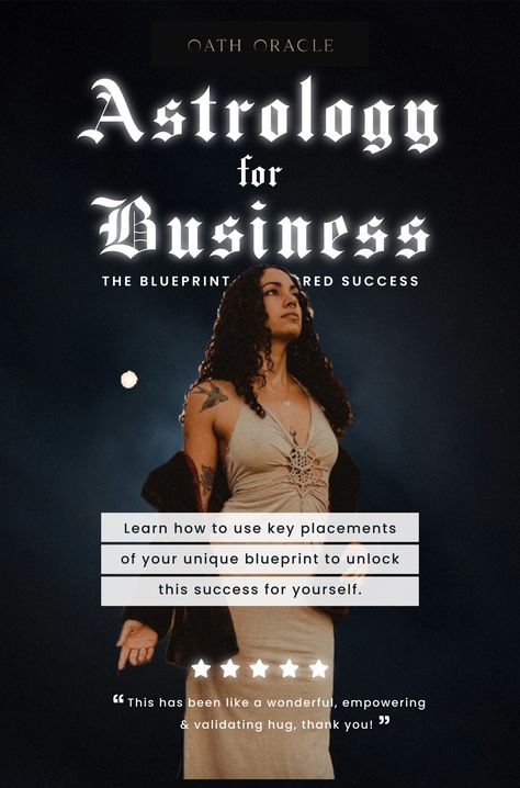 Your birth chart is the instruction manual for your highest potential timeline.    Utilizing Astrology for Business takes the guess work out of planning, amplifies your magnetism, and empowers you to create sacred success... That lit up, soul driven, authentic-to-you success that we all dream of.  In Astrology for Business, you will learn how to use key placements of your unique blueprint to unlock this success for yourself. Business Astrology, Astrology Business, Spiritual Business, The Blueprint, Business Mentor, Career Growth, Magnetism, Birth Chart, Instruction Manual