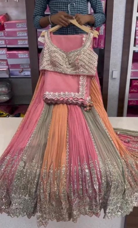 Multi Color Lehenga, डिजाइनर कपड़े, Lehenga Crop Top, Traditional Festival, Lehenga Choli For Women, Choli For Women, Mehendi Outfits, Trendy Outfits Indian, Sabyasachi Lehenga