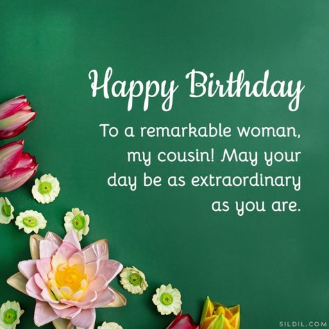 150+ Happy Birthday Wishes for Cousin, Messages & Quotes Female Cousin Birthday Wishes, Happy Birthday Dear Cousin Female, Happy Birthday Wishes Cousin Female, Happy Birthday Cousin Female Quote, Happy Birthday Cuz Cousin Female, Happy Birthday Cousin Female Funny, Happy Birthday Cousin Sister, Happy Birthday Dear Cousin, Birthday Cousin Female