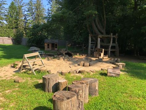 HVWS Early CHildhood Playground 2 | Housatonic Valley Waldorf School Waldorf Play, Outdoor Play Space, Play Area Backyard, Waldorf School, Children Park, Natural Playground, Play Yard, Forest School, Play Area