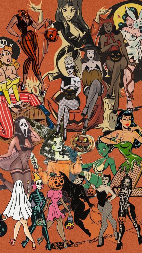 Horror Collage, Spooky Background, Horror Aesthetic, Spooky Tattoos, Horror Artwork, Retro Horror, Halloween Wallpaper Iphone, Fantasy Creatures Art, Best Seasons