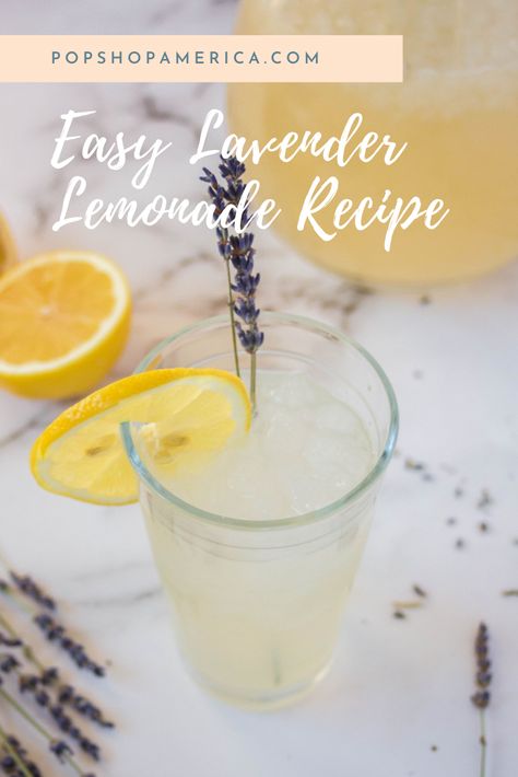 Lavender Pound Cake Recipe, Easy Lavender Lemonade, Sparkling Lavender Lemonade, Dewberry Recipes, Flower Lemonade, Lavender Lemonade Recipe, Beehive Decor, Strawberry Butterfly, Prickly Pear Margarita