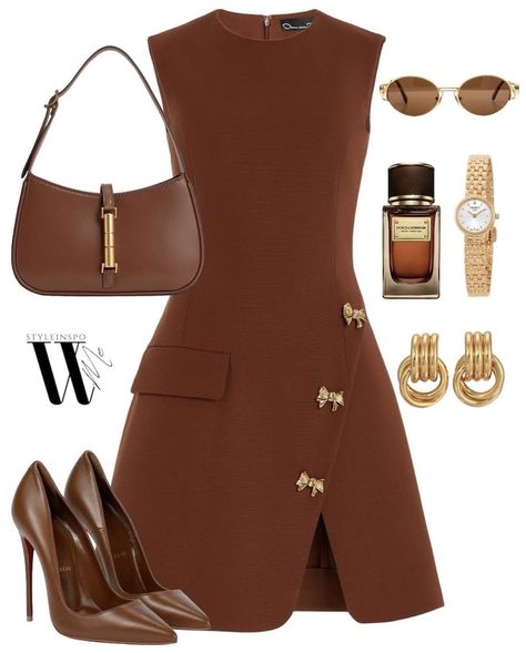 Fashion Executive Aesthetic, Casual Elegance Aesthetic, Work Women Outfit, Art Curator Outfit, Modern Princess Aesthetic Outfit, Brown Heels Outfit, Airport Outfit Summer, Corporate Baddie, Mode Zara