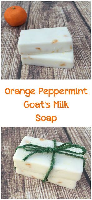 Mommy's Favorite Things: Orange Peppermint Goat's Milk Soap DIY Diy Goat Milk Soap, Goat Milk Soap Recipe, Milk Soap Recipe, Goat Milk Recipes, Diy Soap Bars, Easy Soap Recipes, Diy Soap Recipe, Peppermint Soap, Handmade Soap Recipes