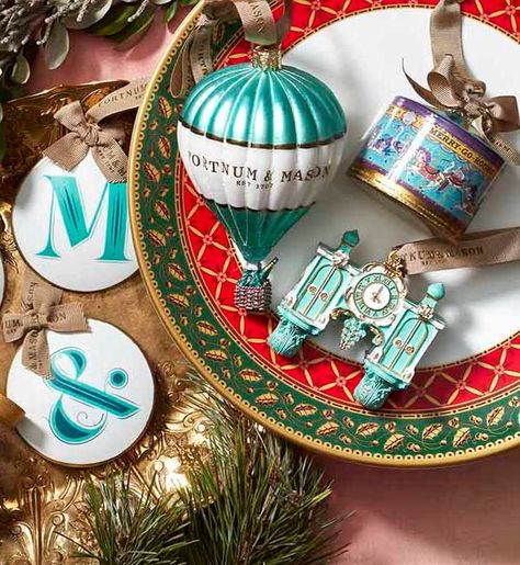 Christmas Ornament Packaging, Fortnum And Mason Christmas, Cabin Party, Builders Tea, Christmas Cabin, Beer Barrel, Fortnum Mason, Cake Shapes, Fortnum And Mason