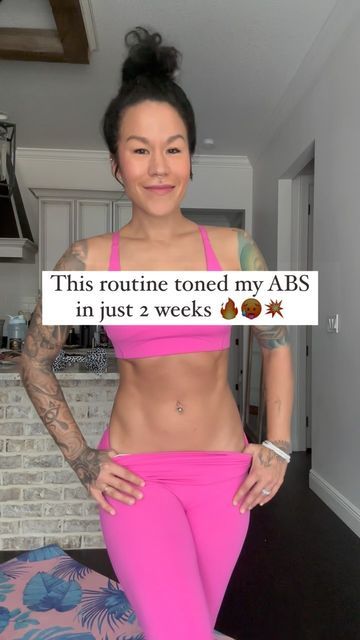 Abs In 2 Weeks, Daily Ab Workout, Tone Belly, Stomach Toning Workouts, Flat Stomach Diet, Toned Stomach, Flat Tummy Workout, Toned Tummy, Tummy Workout