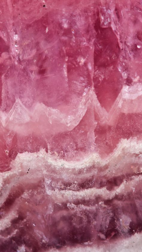 Rhodochrosite Aesthetic, Pink Crystal Wallpaper, Wallpaper Meaning, Collage Decor, Handy Wallpaper, Phone Decals, Pretty Phone Wallpaper, Orange Tabby Cats, Phone Screens