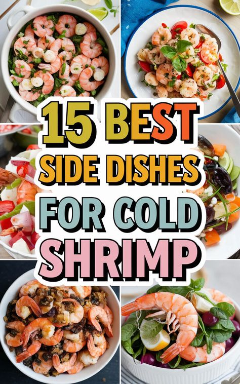 🍤🥗 Discover the perfect side dishes to serve with cold shrimp! #shrimpsalad #yum Sides For Shrimp Cocktail, Side Dishes For Shrimp Dinners, Sides With Shrimp, What To Serve With Shrimp, Grilled Shrimp Seasoning, Grilled Shrimp Marinade, Shrimp Side Dish, Cold Shrimp, Spicy Grilled Shrimp