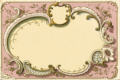 Frame Image, The Graphics Fairy, Postal Vintage, Cross Hatching, Graphics Fairy, Black And White Frames, Images Vintage, Frame Clipart, Ornate Frame