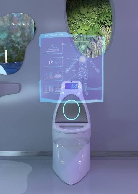 Smart Toilet is the Future - Let Your Potty Run a Medical Checkup Smart Toilet Design, Toilet Day, World Toilet Day, Holographic Displays, Answer This Question, Smart Toilet, Toilet Design, Cute School Supplies, Flush Toilet