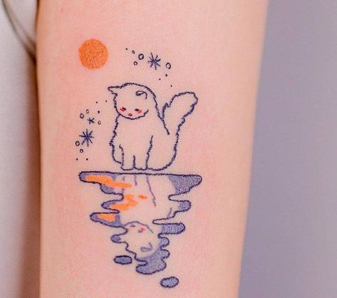 Inverse Tattoo, Oc Tattoo, Anthro Characters, Miniature Tattoos, Summer List, Tattoo Concepts, Tasteful Tattoos, Cute Little Tattoos, Cute Tiny Tattoos