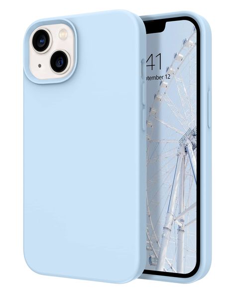 Pastel, Purple Iphone 13 Case, Blue Phone Aesthetic, Light Blue Phone Case, Phone Cases Preppy, Phone Cases Blue, Iphone 13 Cover, Girly Core, I Phone 13