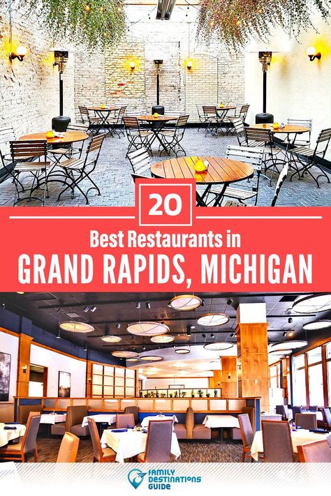 Want to see the best restaurants in Grand Rapids, MI? We’re FamilyDestinationsGuide, and we’re here to help: From incredible brunch spots and amazing places to eat dinner, to local foodie spots and hidden gems, discover the BEST Grand Rapids restaurants - so you get memories that last a lifetime! #grandrapids #grandrapidsrestaurants #restaurantsingrandrapids #bestrestaurantsingrandrapids #placestoeatgrandrapids East Grand Rapids, Michigan Adventures, Michigan Road Trip, Dinner Places, Michigan Summer, Cool Restaurant, Grand Haven, Michigan Travel, Family Destinations