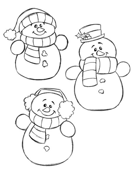 Snowman Drawing Ideas, Snowmen Coloring Pages, Cute Snowman Drawing, Snowman Drawing, Simple Snowman, Mandala Animals, Snowman Coloring Pages, Christmas Coloring Sheets, Noel Diy