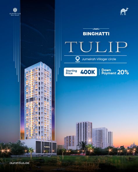 Binghatti Tulip is a promising off-plan property development in a prime location in Dubai. It offers a range of luxurious apartments and amenities, and is expected to be a popular choice for investors and homebuyers alike. Starting from: 400k Get in Touch: info@aurantius.ae 👉🏻https://aurantius.ae/contact/ ☎️ 044498495 #dubai #tiarasapphire #palmjumeirah #dubairealestate #aurantiusrealestate Luxury Real Estate Hoarding Design, Real Estate Launch Ads, Real Estate Amenities Creative Ads, Property Ads Creative, Real Estate Creatives, Real Estate Creative Post, Real Estate Creative Ads, Nigerian Independence, Luxury Advertising