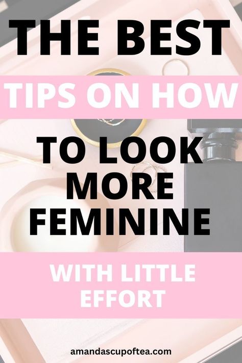 These are such GOOD tips on how to look more feminine! Love the feminine style! Look More Feminine, Woman Hacks, How To Look Attractive, Money Tattoo, More Feminine, Personal Growth Quotes, Best Marriage Advice, Shoes Heels Classy, Fashion Fail