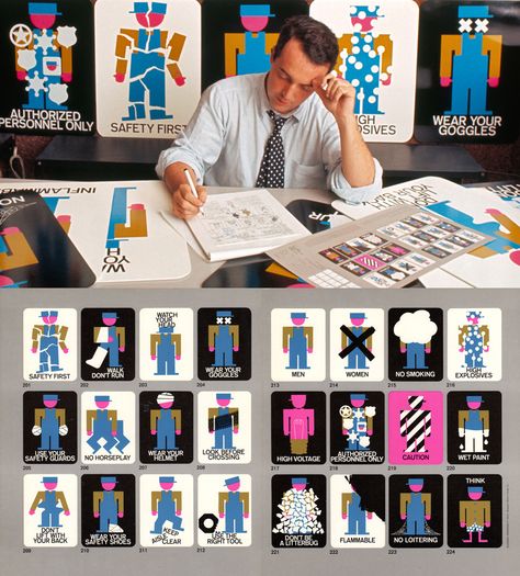 From safety posters to metro systems, Lance Wyman's career shows that visual icons are the universal language. Early Internet Graphics, Metro Icon, Metro Station Design, Subway Station Illustration, Metro City Illustration, Talking Picture, Metro System, Safety Posters, Social Media