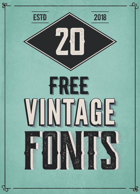 Vintage Fonts Alphabet Retro, Free Retro Fonts Download, Display Font Free, Vintage Serif Font, Bold Lettering Fonts Alphabet, Number Typography Design, Free Vintage Fonts, Vintage Fonts Alphabet, Interesting Fonts