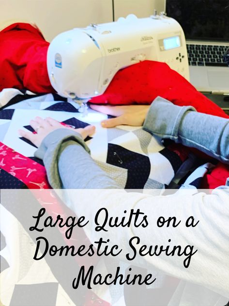 How To Quilt On A Regular Sewing Machine, Purple Quilt Patterns, Quilt In A Day Patterns Free, Big Stitch Hand Quilting, Quilt Repair, King Quilts, Freddy Moran, Basting A Quilt, Machine Quilting Tutorial