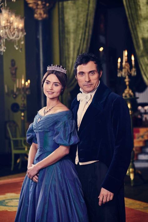 Behind the Scenes of <i>Victoria</i> Victoria Jenna Coleman, Victoria Tv Show, Lord Melbourne, Tom Hughes, Queen Vic, Rufus Sewell, Jenna Coleman, Bank Holiday Weekend, Prince Albert