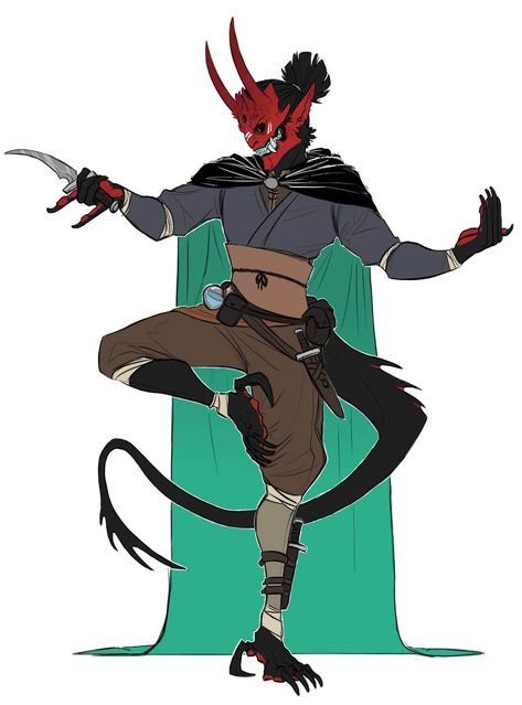 Here it goes, again — my new dnd character meilius. he’s a tiefling... Monster Character Design, Tiefling Rogue, Concept Art Landscape, Pet Mouse, Monster Characters, Female Character Concept, 다크 판타지, Male Character, Monster Concept Art