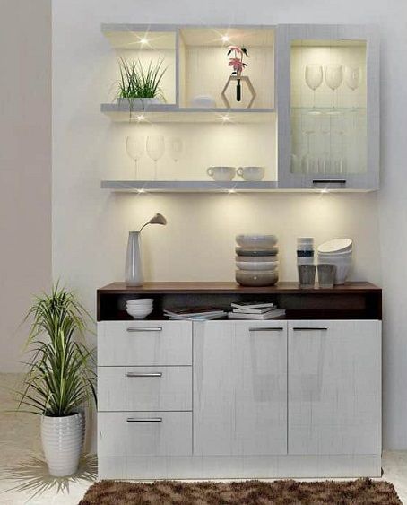 Living Room Crockery Unit, Luxury Crockery Unit Design, Kitchen Crockery Unit Design, Crockery Units, Modern Crockery, Crockery Cabinet Design, Crockery Cabinet, Crockery Unit Design, Crockery Design