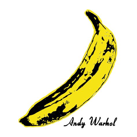 Warhol Banana, Andy Warhol Banana, Clay Cup, Rock Songs, Rock Groups, Andy Warhol, Op Art, Album Covers, Pop Art