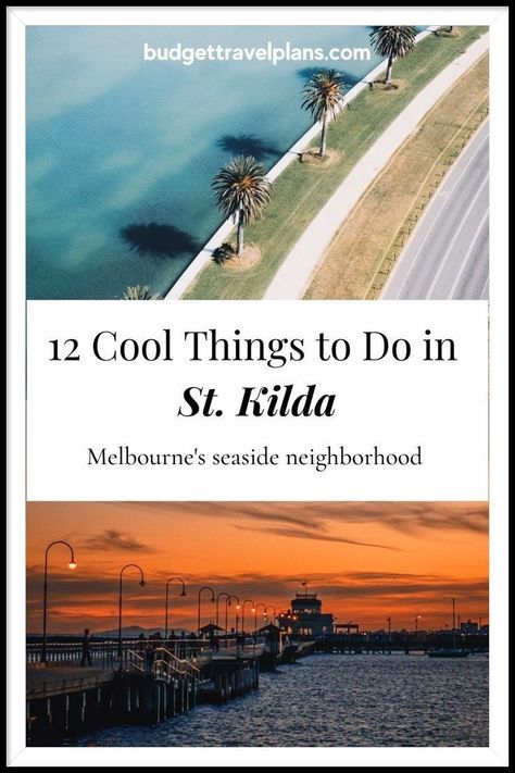 12 things to do in St. Kilda, Melbourne’s seaside neighborhood. Your St. Kilda, Melbourne travel guide. What to do in St. Kilda, Melbourne, Melbourne Travel, Oceania Travel St Kilda Melbourne, New Zealand Beach, Melbourne Travel, New Zealand Adventure, Sunday Market, Australia Itinerary, Australia Backpacking, Visit Melbourne, Visit New Zealand