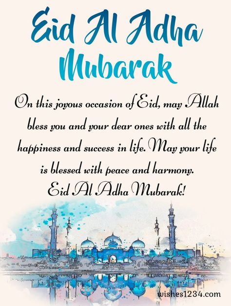 Happy Eid Al Adha Bakrid wishes images to share with loved ones this Bakrid Eid Adha Mubarak Wishes Images, Eid Al Adha Wishes Messages, Eid Al Adha Greetings Cards, Wishes For Eid Ul Adha, Happy Eid Ul Adha Wishes, Eid Ul Adha Wishes Messages, Eid Ul Adha Mubarak Greetings Wish Quotes, Eid Ul Adha Mubarak Greetings Wishes, Eid Al Adha Mubarak Quotes