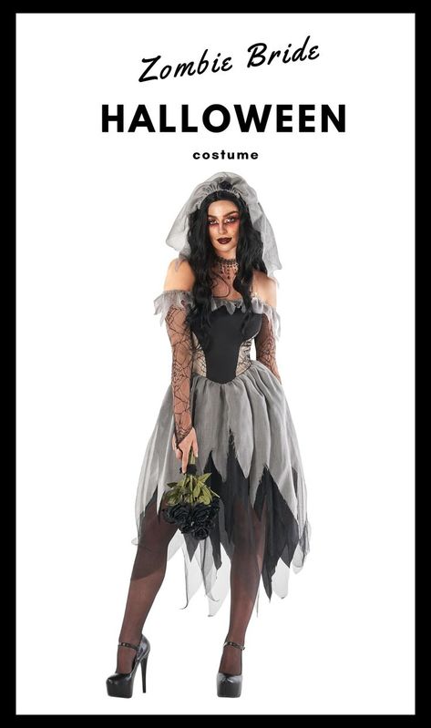 Adult Ghost Costume Woman, Zombie Bride Halloween Costume, Ghost Costume Women, Tattered Wedding Dress, Zombie Halloween Costume, Bride Halloween Costume, Halloween Costumes For Pet, Zombie Bride Costume, Zombie Dress