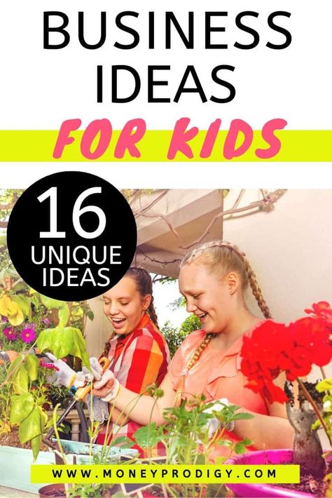 16 Kids Business Ideas to Make Some Money (Good Kid Business Ideas)