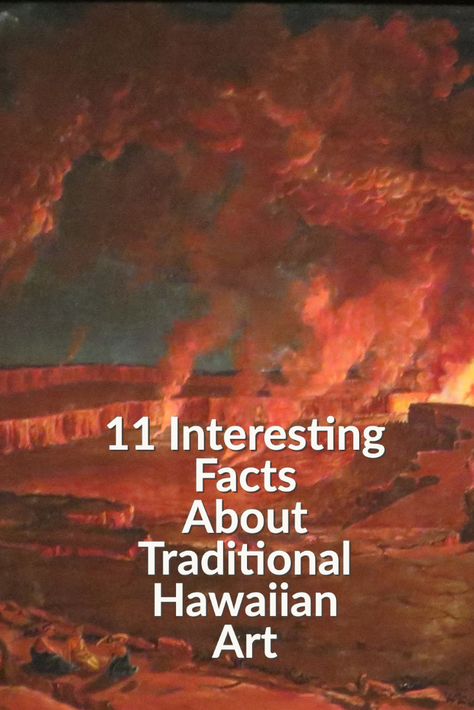 Hawaiian art is divided into three main periods of art: pre-European art, Nonnative Hawaiian Art, and Hawaiian Art With Western Influences. After Captain Cook arrived in Hawaii in 1773, traditional Hawaiian art changed as the western culture started to influence Hawaiian art. The Volcano School of Art developed in Hawaii in the late 1800s when the artist’s work became impacted by the live volcanic eruptions in Hawaii. #art #artist #love #photography #drawing #instagood #artwork #photooftheday Hawaiian Traditions, Hawaiian Painting, Traveling To Hawaii, Hawaiian Artists, Landscape Photography Art, Art History Lessons, Capstone Project, Social Media Art, Hawaii Art