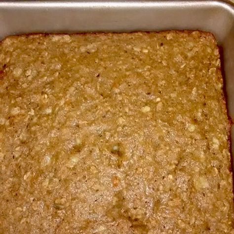 Banana Breakfast Bars, Golo Breakfast, Meta Boost, Golo Diet Recipes, Golo Recipes, Golo Diet, Bright Line Eating, Ww Breakfast, Banana Bars