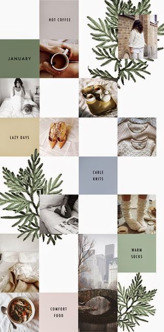 ¡Muy Bien! Latest Articles | Bloglovin' Collage Design Layout, Xmas Graphic Design, Moodboard Graphic Design, January Mood Board, January Moodboard, Moodboard Layout, January Mood, Collage Layout, Board Layout