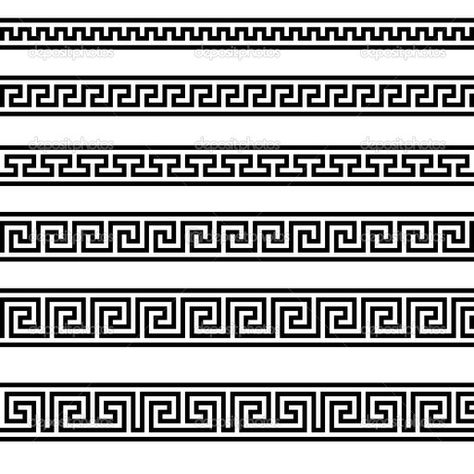 Greek Meander or Key.  They were among the most important symbols in ancient Greece; they, perhaps, symbolized infinity and unity; many ancient Greek temples incorporated the sign of the meander. Geometric Pattern Tattoo, Greek Ornament, Monster Tattoo, Greek Symbol, Band Tattoo Designs, Greek Pattern, Greek Mythology Tattoos, Greek Temple, Muster Tattoos