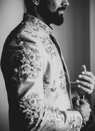 An Intimate Wedding With 100 Guests And An Adorable Love Story | WedMeGood Hindu Wedding Photos, Indian Wedding Poses, Groom Photoshoot, Indian Wedding Couple Photography, Pre Wedding Poses, Groom Getting Ready, Indian Wedding Planning, Wedding Couple Poses Photography, Groom Photos