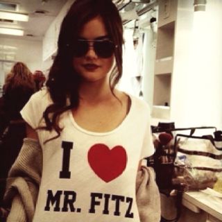 I OWN THIS SHIRT!!! I❤Mr. Fitz! PLL FOREVER! TEAM EZRA ALL THE WAY!! Mr Fitz, Pretty Little Liars, The Words, A Woman, I Love, Sunglasses