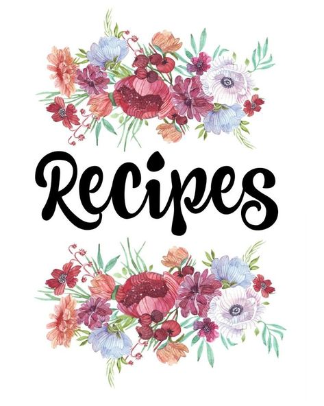 finally organize your recipes with this free printable recipe binder with choice of covers! #RecipeBook Recipe Binder Cover, Recipe Binder Printables, Recipe Book Covers, Recipe Book Design, Diy Cookbook, Family Recipe Book, Homemade Cookbook, Recipe Book Templates, Recipe Cover