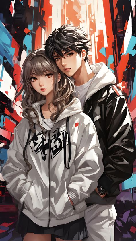 This authentic 3D anime illustration depicts a hip hop couple's genuine love and connection. With their down-to-earth style and genuine affection, they are a breath of fresh air. 3d Couple, Hip Hop Couple, Earth Style, Air Art, Anime Illustration, Genuine Love, Couple Illustration, Anime Akatsuki, Anime Couple