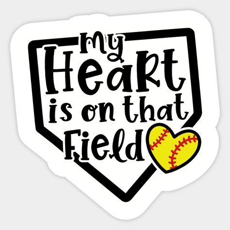 Softball Stickers, Softball Shirt Designs, Softball Mom Svg, Sports Decals, Softball Life, Softball Svg, Kids Baseball, Softball Mom, Sports Mom