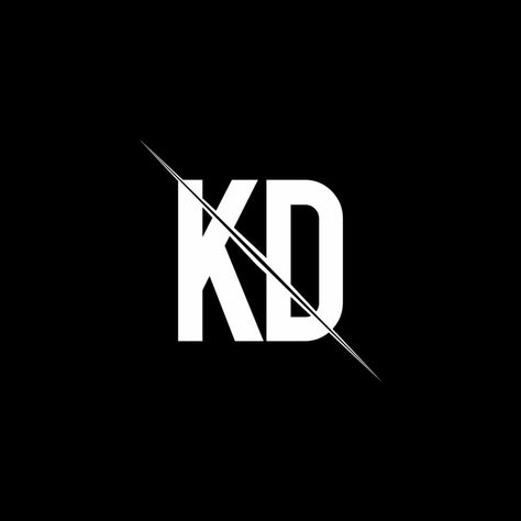 KD logo monogram with slash style design template Kd Logo, Slash Style, Character Pictures, Graphic Poster Art, Cartoon Character Pictures, Best Background Images, Cute Couple Images, Cityscape Photos, Logo Banners