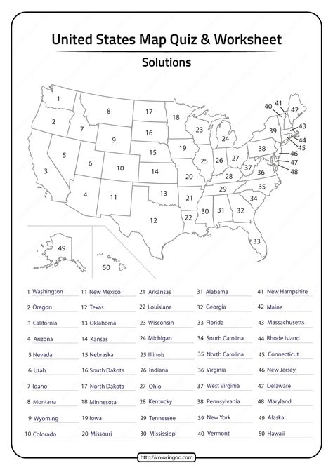 Printable 50 States in United States of America Map. Visit the site for free and printable educational worksheets and more. All States Of America, Learning The States Worksheets, 50 States Free Printables, 50 States Map Free Printable, Blank Map Of United States, How To Teach The 50 States, Map Of The Usa 50 States, Teaching The States Of America, 50 States Worksheets