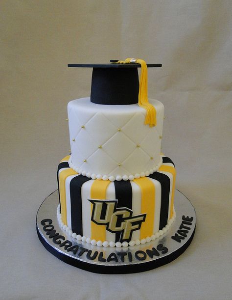 Ucf Graduation, College Graduation Cakes, Facebook Cake, Trunk Party, Graduation Party Cake, Graduation Cookies, Graduation Cake, Graduation Cakes, Coconut Cake