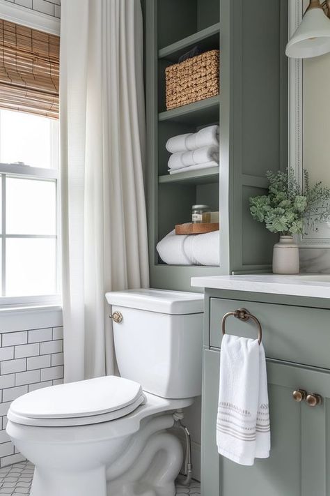 Bathroom Over The Toilet Storage, Over The Toilet Storage Ideas, Toilet Storage Ideas, Cabinet Above Toilet, Small Bathroom Storage Ideas, Small Bathroom Storage Cabinet, Over Toilet Storage, Shelves Over Toilet, Bathroom Storage Ideas