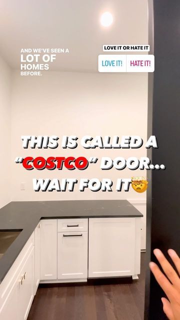 Skyview Experts | PHOTO | VIDEO | DRONE + FPV on Instagram: "Alright guys! What are your thoughts on this "Costco" door pass through from the garage straight to your pantry? It’s perfect for unloading your groceries and those large waters! #pantryorganization #pantry #luxuryhomes #pantrygoals #costcodoor #secretdoor #butlerspantry #useful #greatideas #pantryideas" Garage Grocery Door, Grocery Unloading Door, Pantry With Secret Door, Garage Grocery Pass Through, Pantry Door To Garage, Grocery Pass Through, Secret Door From Garage To Pantry, Garage To Pantry Door, Garage Pass Through To Pantry