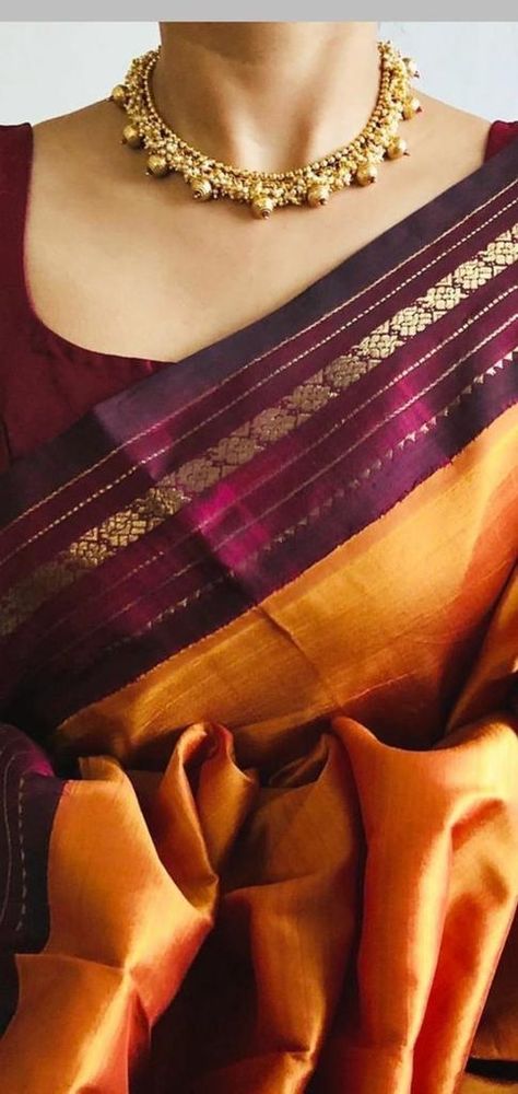 Lotus Silk Saree, Burgundy Saree Blouse, Yellow And Maroon Saree, Unique Silk Saree Colour, Yellow Kanjivaram Saree Silk Bridal, Traditional Kanchipuram Sarees, Kanchipuram Blouse Designs, Sarees Colour Combinations, Pink Saree Blouse Combination