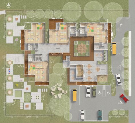 Design Consideration, Site Development Plan, Site Plan Design, Classroom Planning, Kindergarten Projects, Landscape Design Drawings, Simple Building, Design Proposal, Kindergarten Design