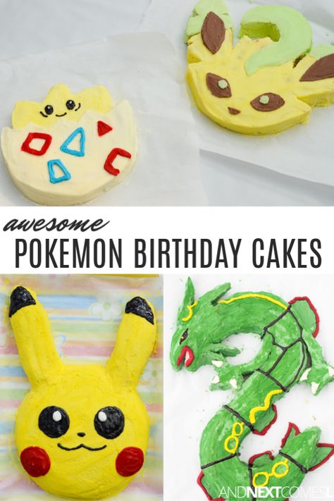 Pokemon cake ideas Pokemon Cake Recipes, Homemade Pokemon Cake, Diy Pokemon Cake Easy, Pokemon Cake Ideas Diy, Easy Pokémon Cake, Pokemon Birthday Cake Diy, Pokemon Pull Apart Cupcakes, Easy Pokemon Cake, Simple Pokemon Cake