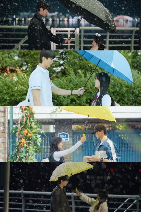 Im Sol x Ryu Sun Jae #byeonwooseok #kimhyeyoon Lovely Runner Umbrella, Lovely Runner Umbrella Scene, Im Sol And Sun Jae, Sun Jae Lovely Runner, Sun Jae, Lovely Runner, Korean Dramas, Pics Art, Photo Inspo