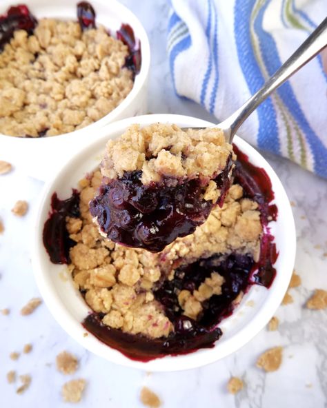 Wyman’s Wild Blueberry Crumble (Gluten-Free) — Shop Wyman's Wild Blueberry Recipes, Gluten Free Shopping, Blueberry Crisp, Blueberry Tart, Desserts Snacks, Blueberry Crumble, Blueberry Desserts, Fruit Benefits, Gluten Free Muffins